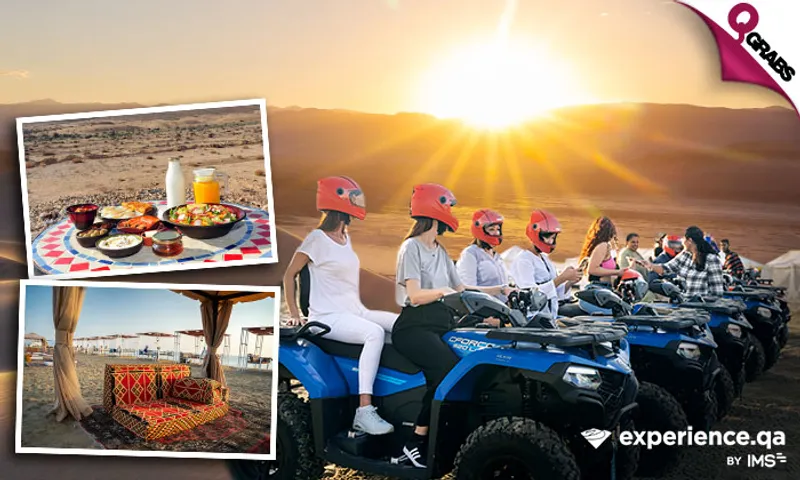 Sunrise Desert Safari with Breakfast for TWO!